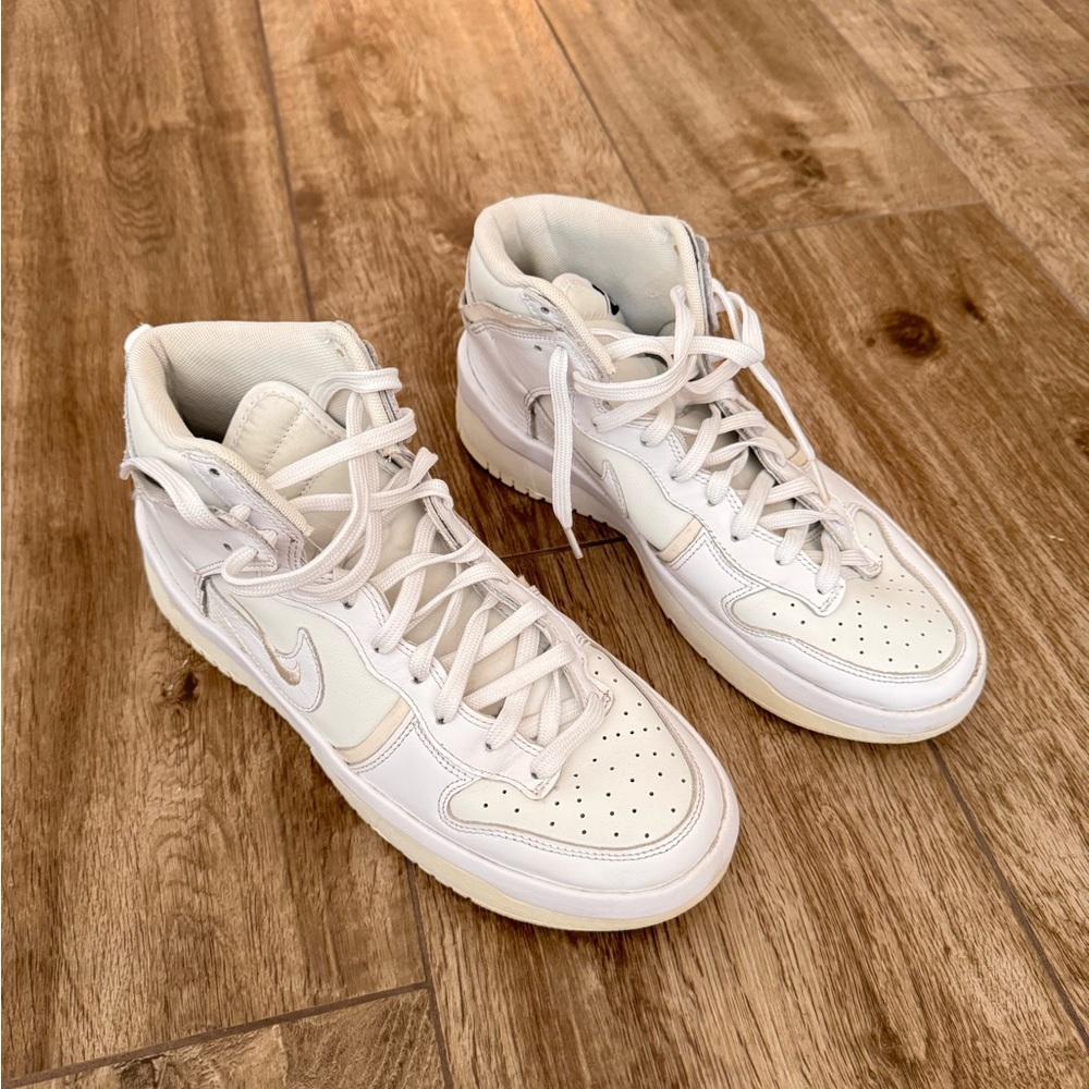 Nike Women's Dunk 2021 High Rebel Summit White Sneakers Sz 11